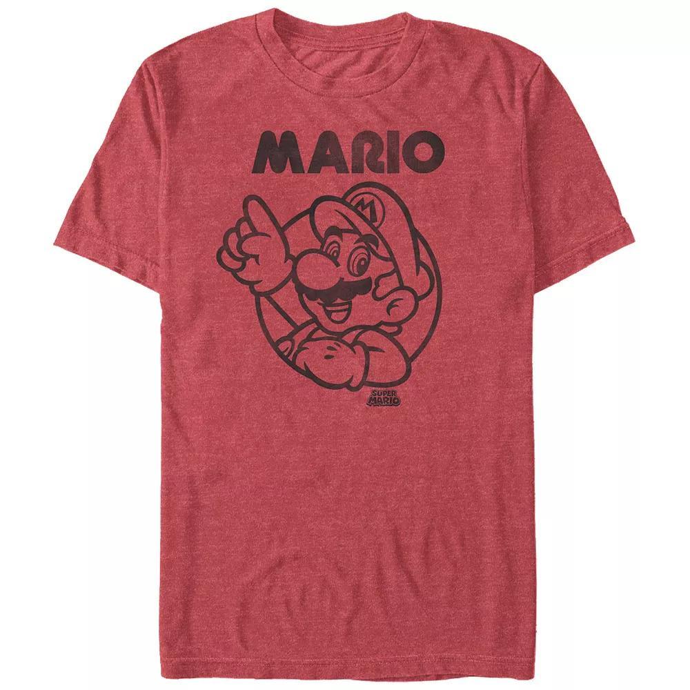 Men's Wicked Logo Graphic Tee, Size: Medium, Grey Product Image