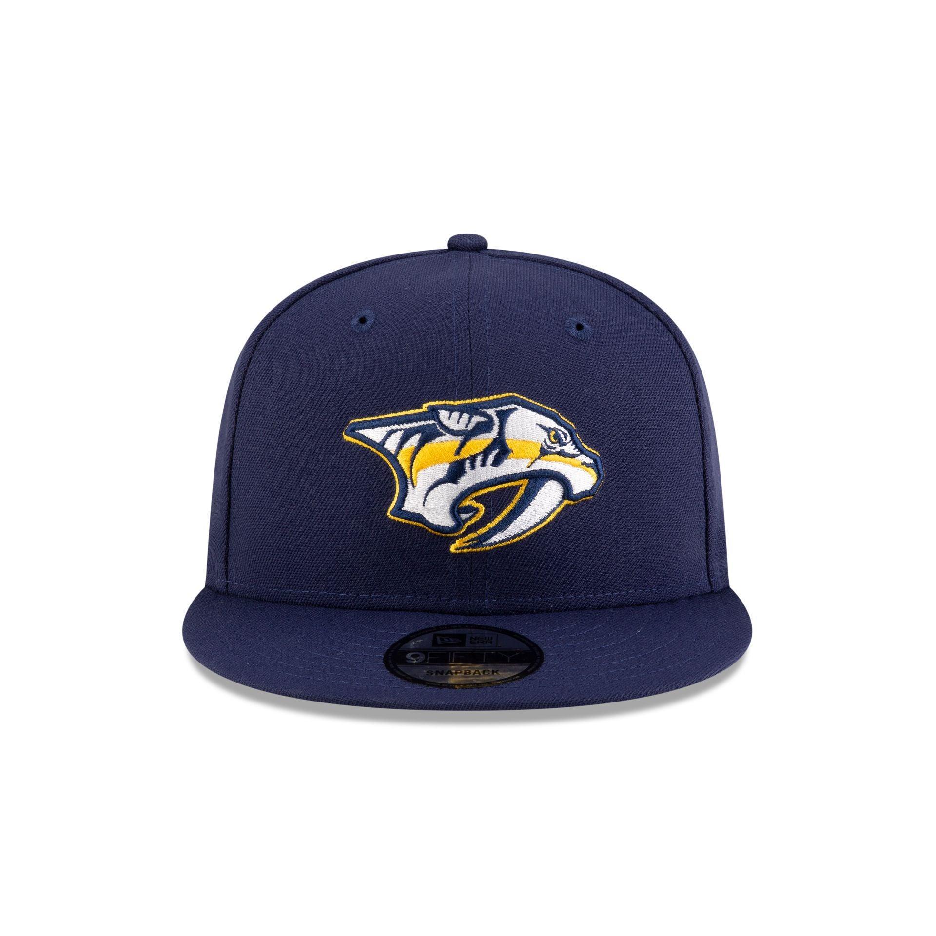 Nashville Predators Navy 9FIFTY Snapback Hat Male Product Image