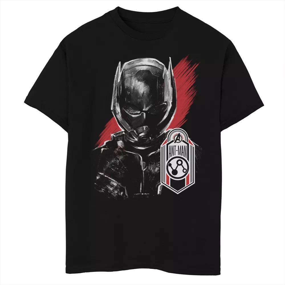 Boys 8-20 Marvel Avengers Endgame Ant-Man Tag Portrait Graphic Tee, Boy's, Size: XS, Black Product Image