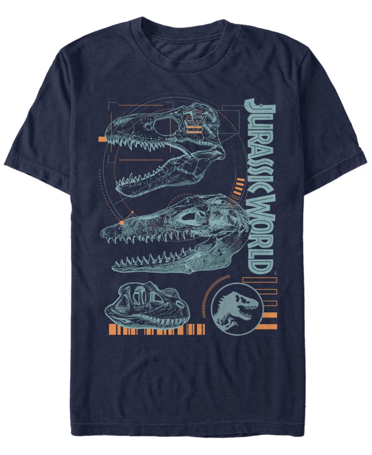 Men's Jurassic World Fallen Kingdom Logo Tee, Size: Large, Athletic Grey Product Image