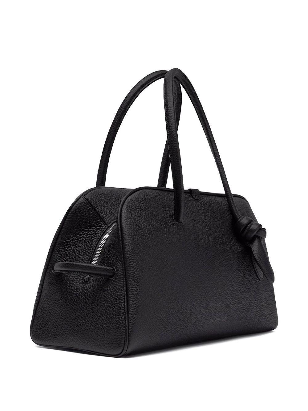 knot-detail leather shoulder bag Product Image