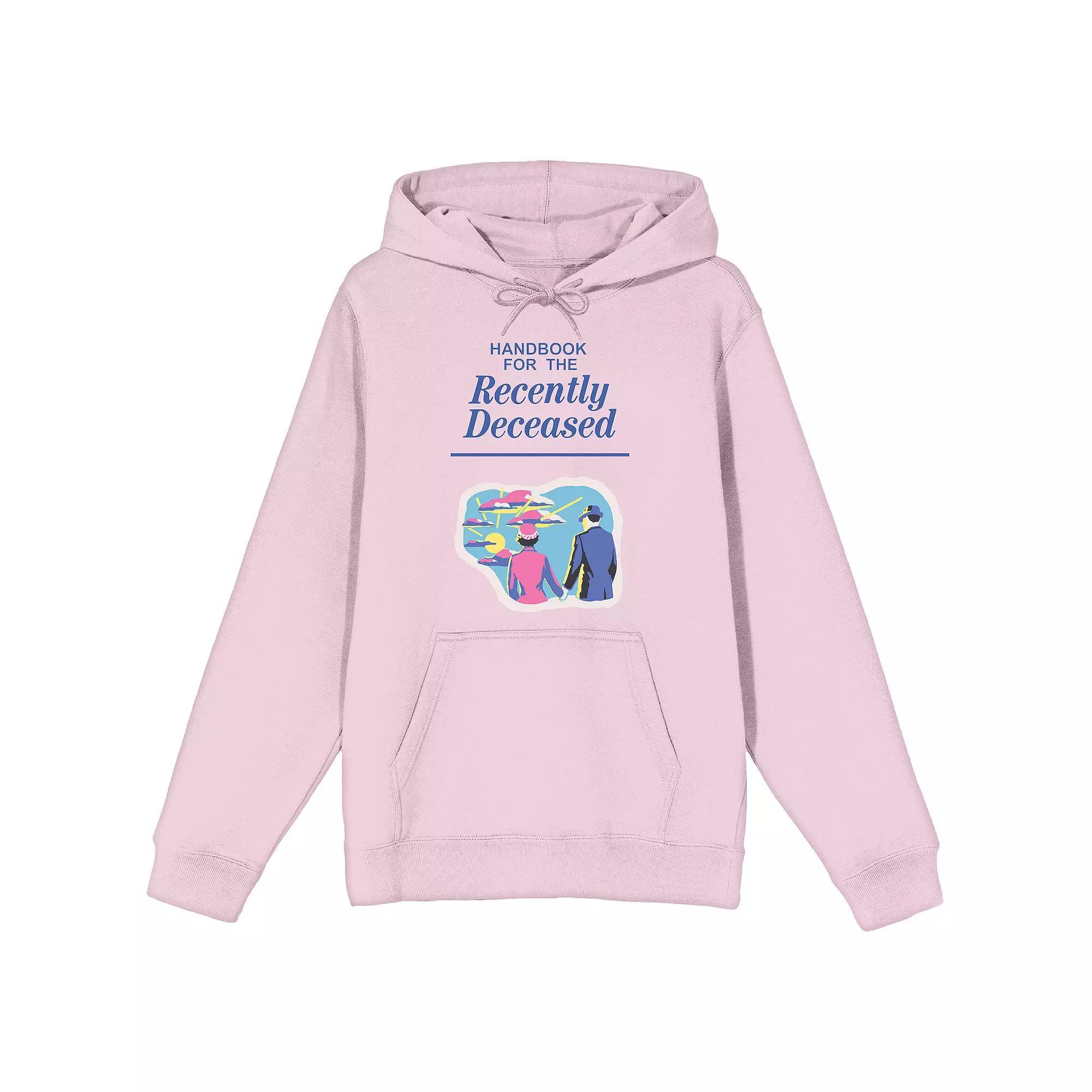 Men's Beetlejuice Handbook Hoodie, Size: XL, Pink Product Image