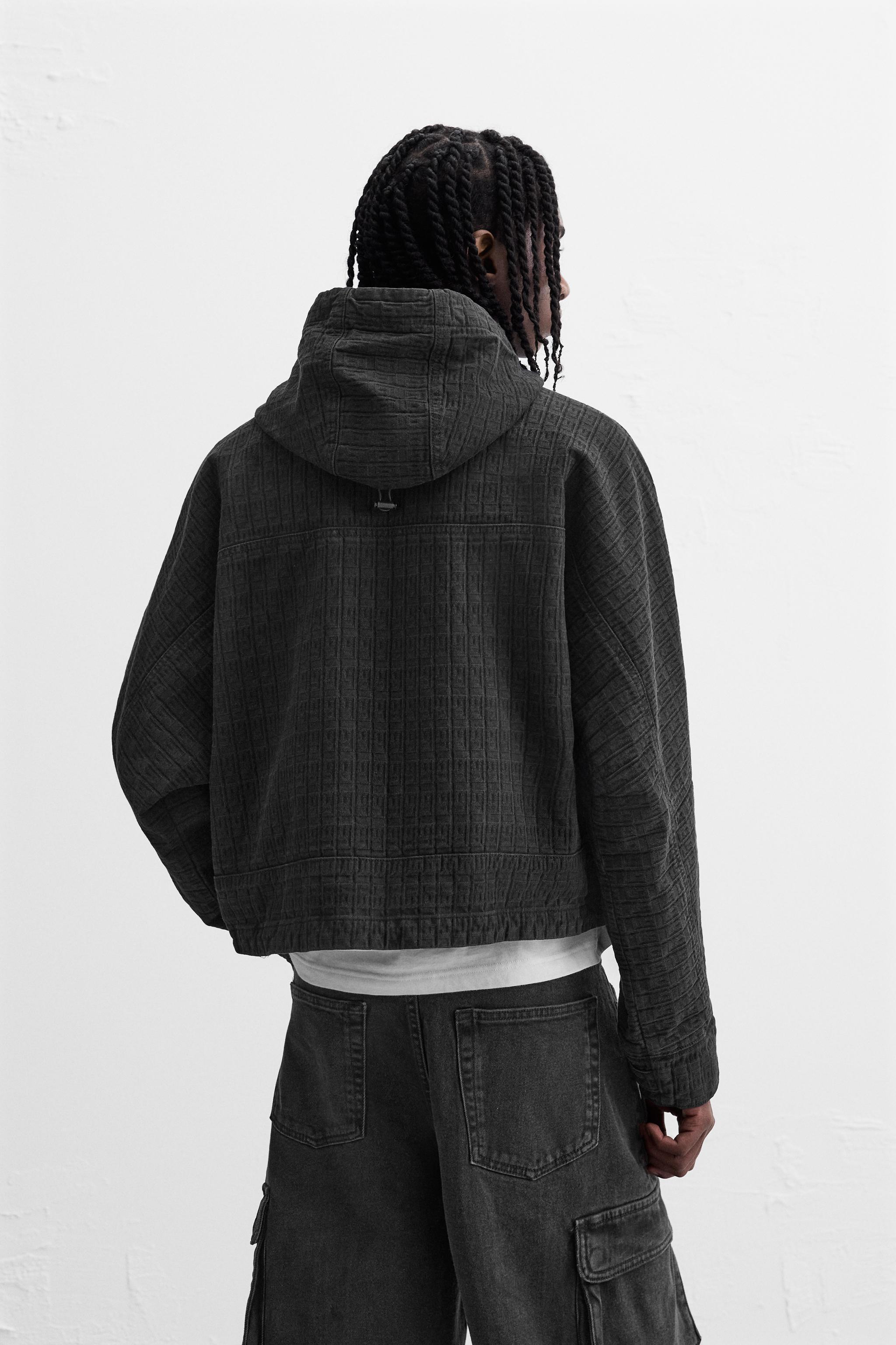 JACQUARD DENIM JACKET Product Image