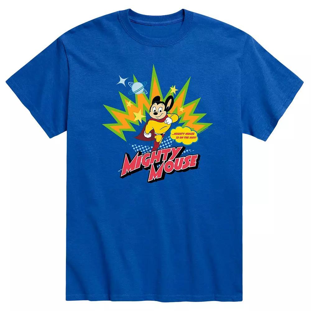 Mens Mighty Mouse On The Way Tee Product Image