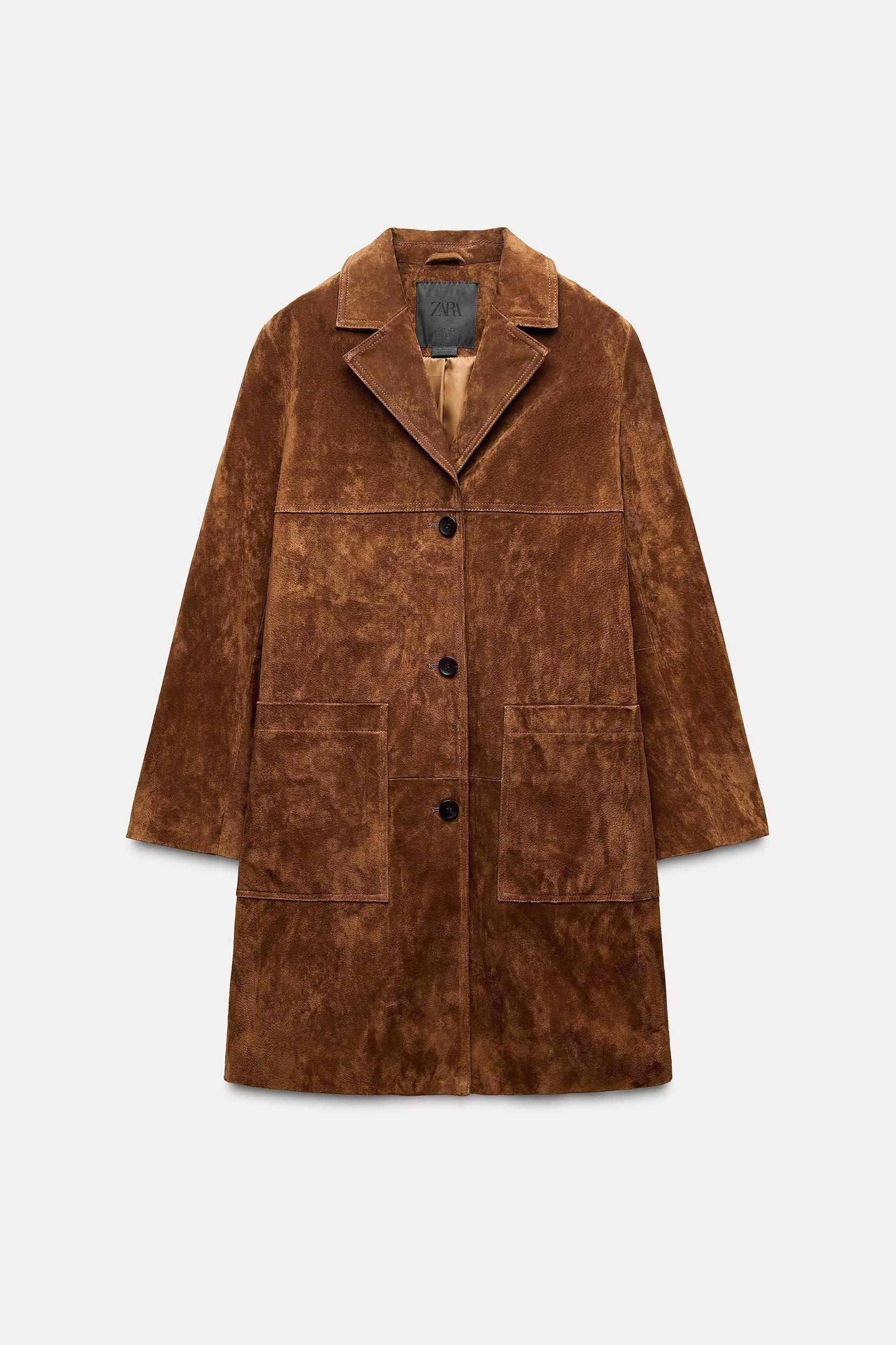 ZW COLLECTION LIMITED EDITION 100% SUEDE COAT Product Image