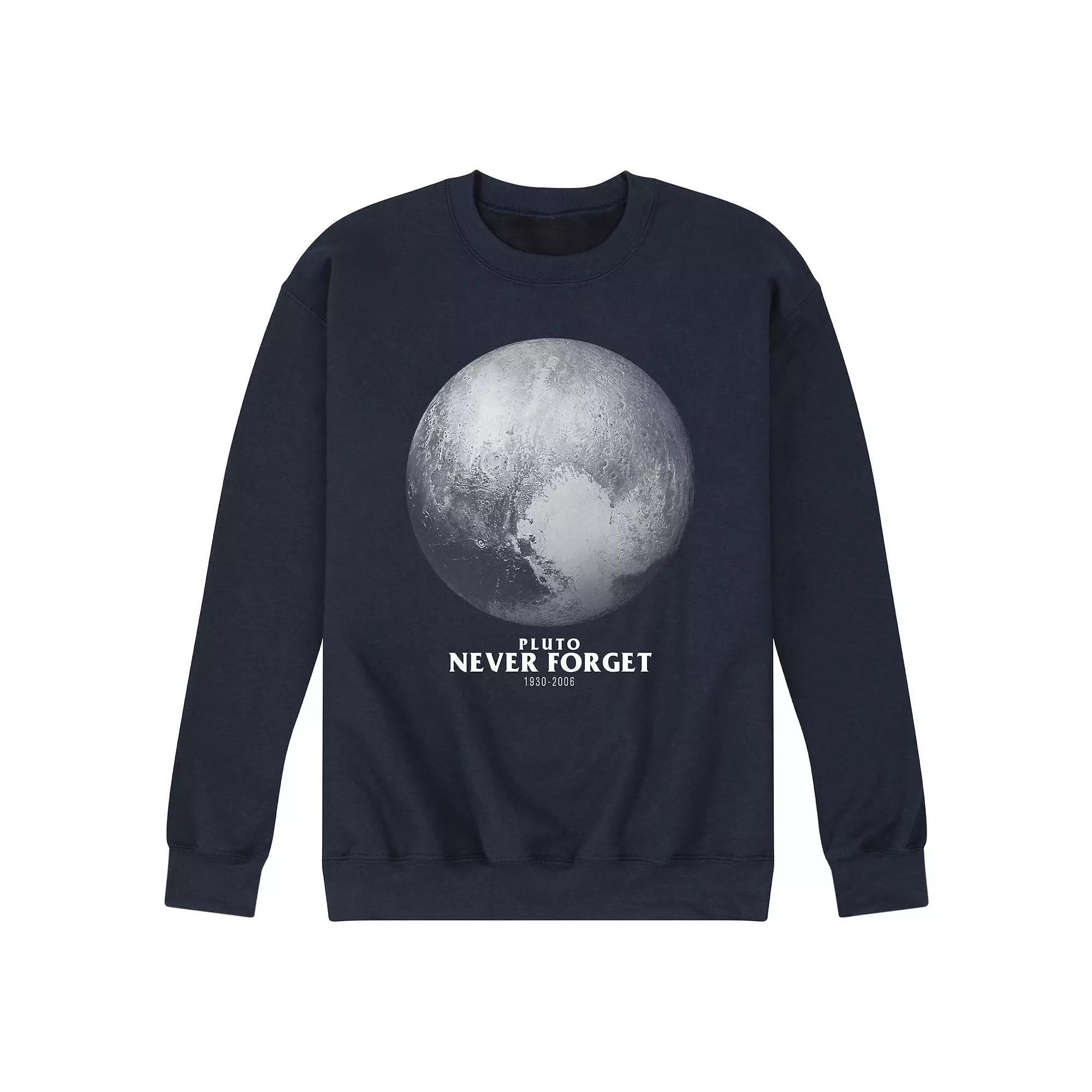 Mens Pluto Fleece Sweatshirt Heather Grey Product Image