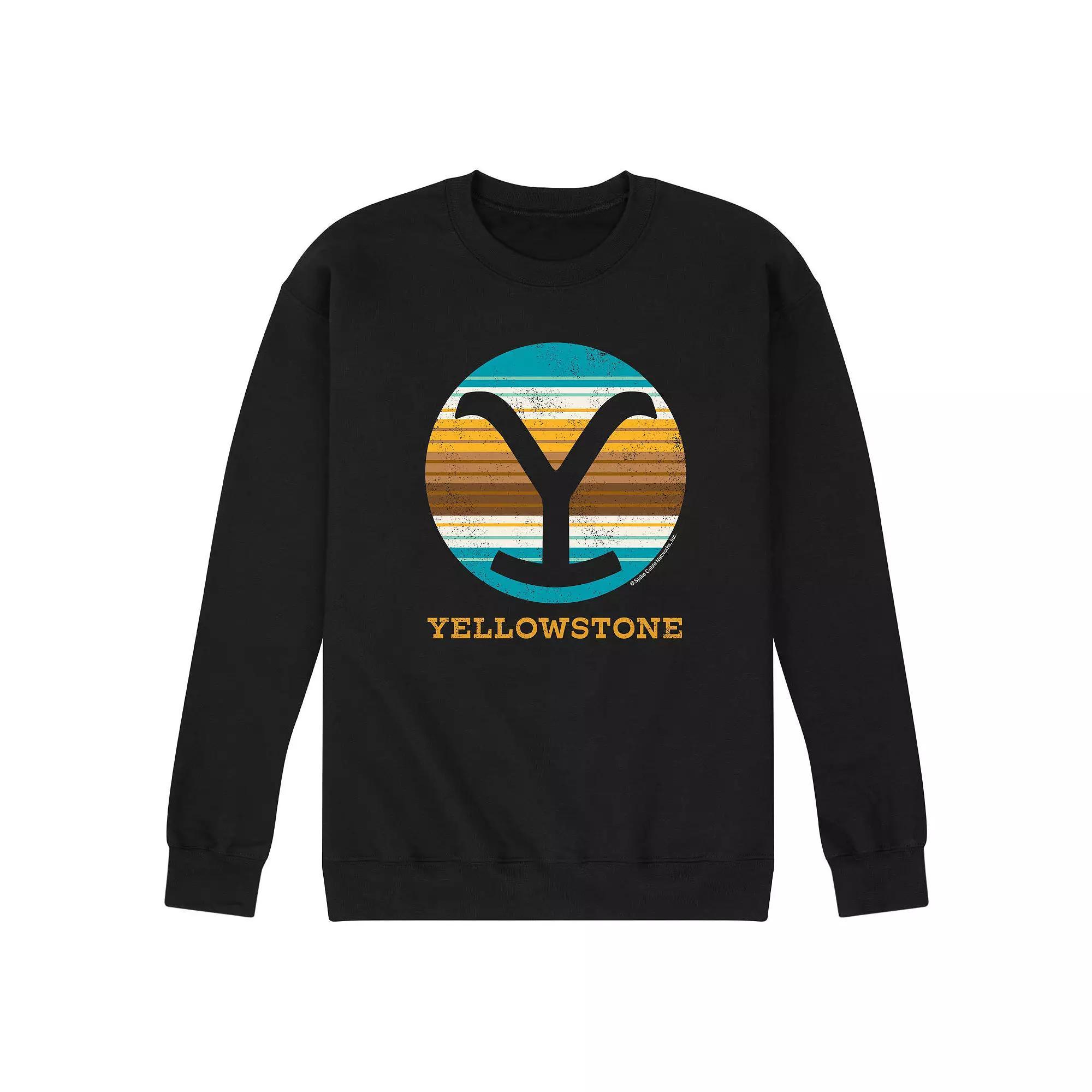 Men's Yellowstone Y Brand Blanket Sweatshirt, Size: Large, Black Product Image