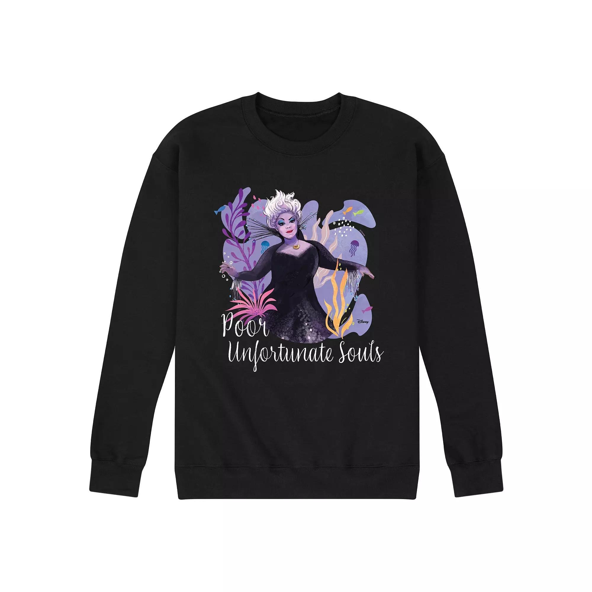 Disneys The Little Mermaid Mens Unfortunate Soul Graphic Tee Blue Product Image