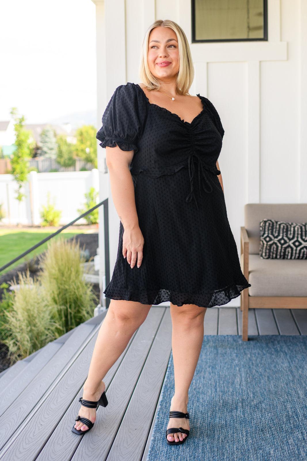 It's Cocktail Hour Ruffle Detail Dress Product Image