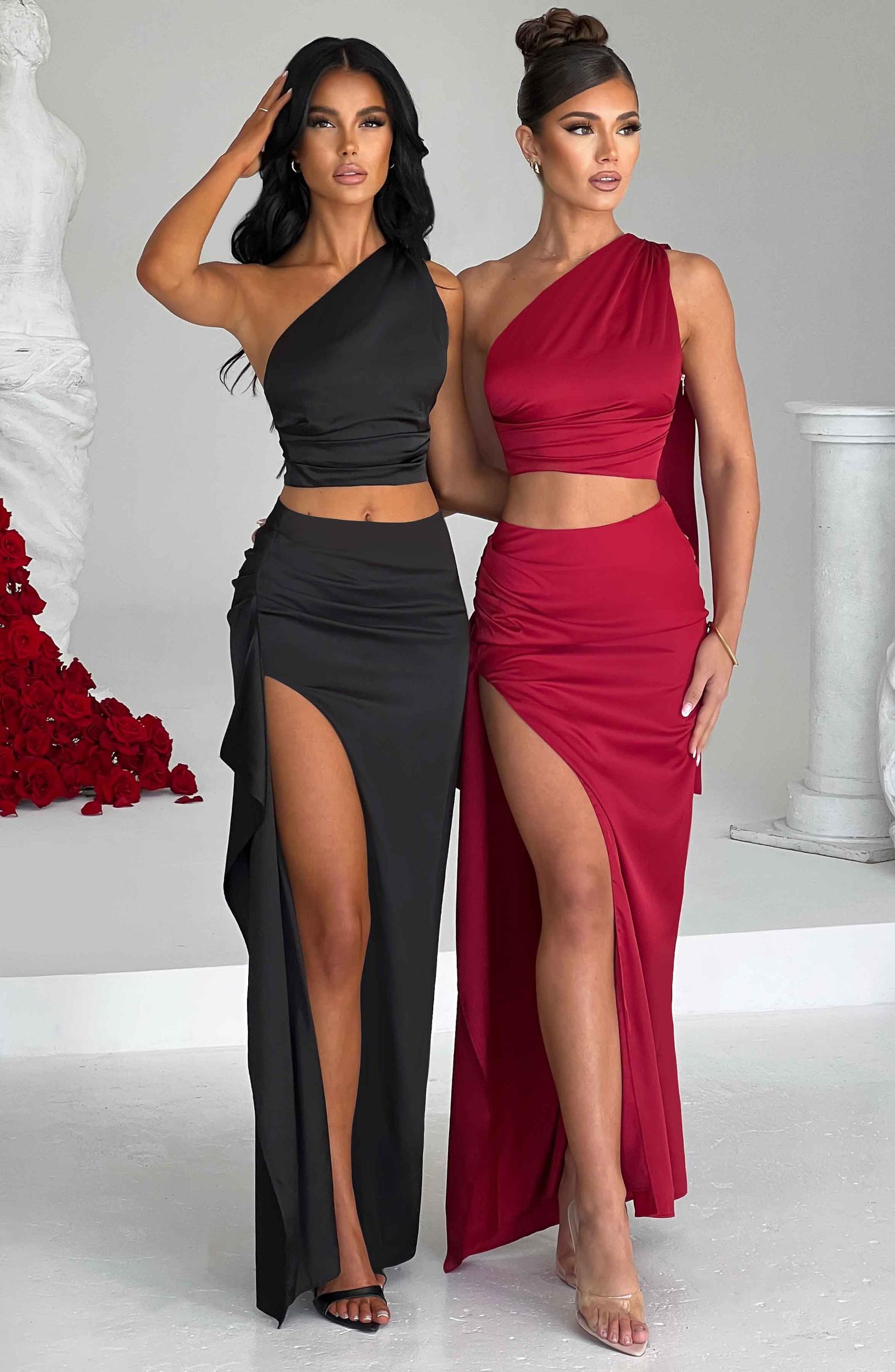 Halsey Top - Wine Product Image
