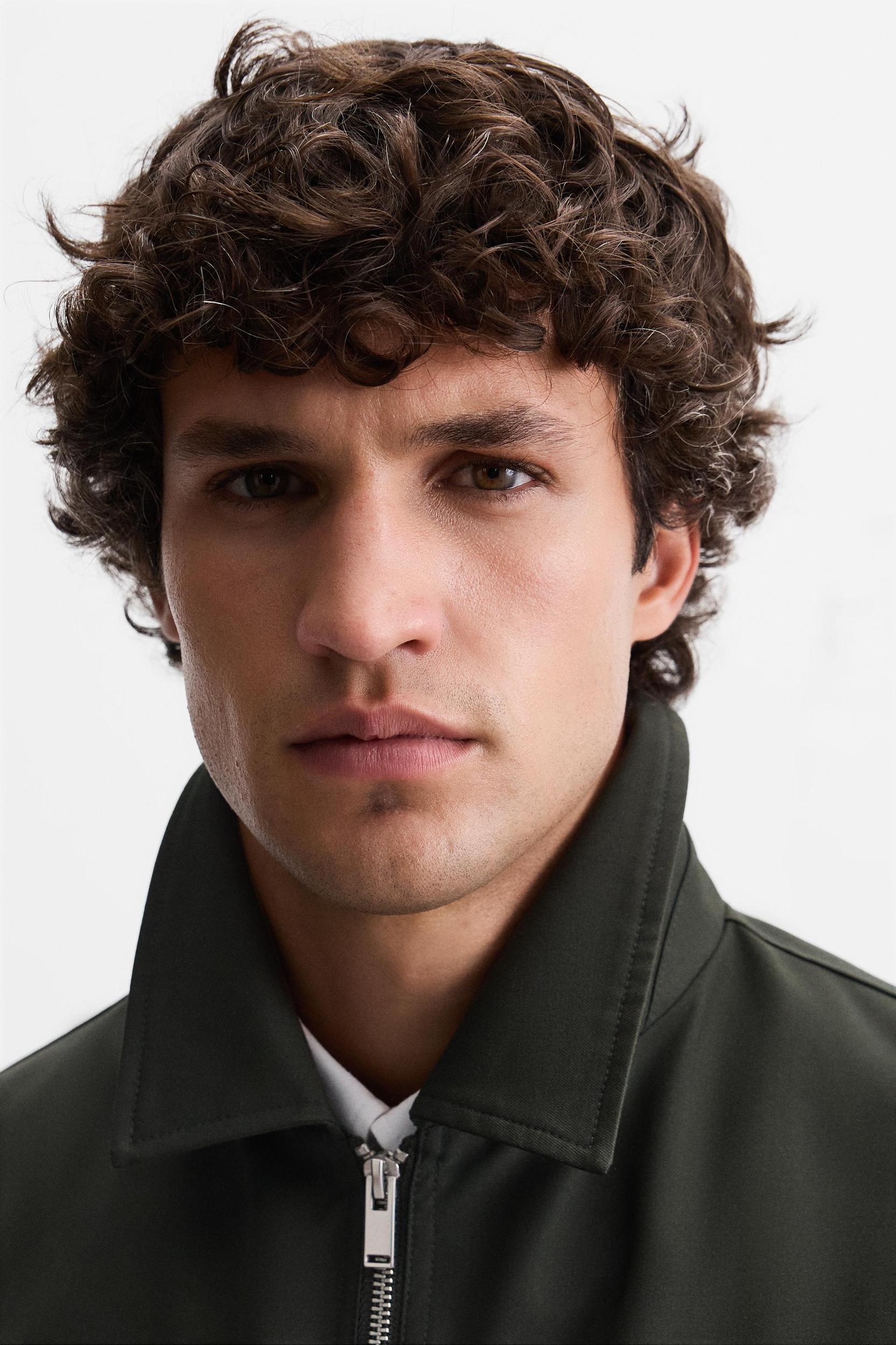 REGULAR FIT PADDED OVERSHIRT Product Image