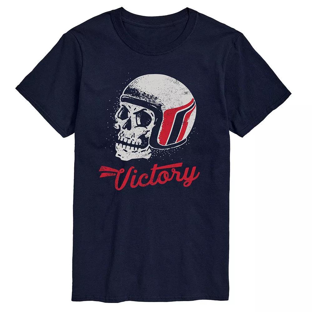 Men's Victory Skull Helmet Tee, Size: XXL, Black Product Image
