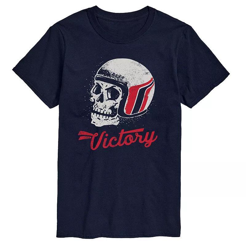 Men's Victory Skull Helmet Tee, Size: XXL, Black Product Image