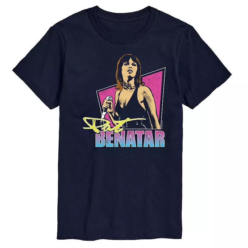 Men's Pat Benatar Cameo Graphic Tee, Size: Medium, Black Product Image