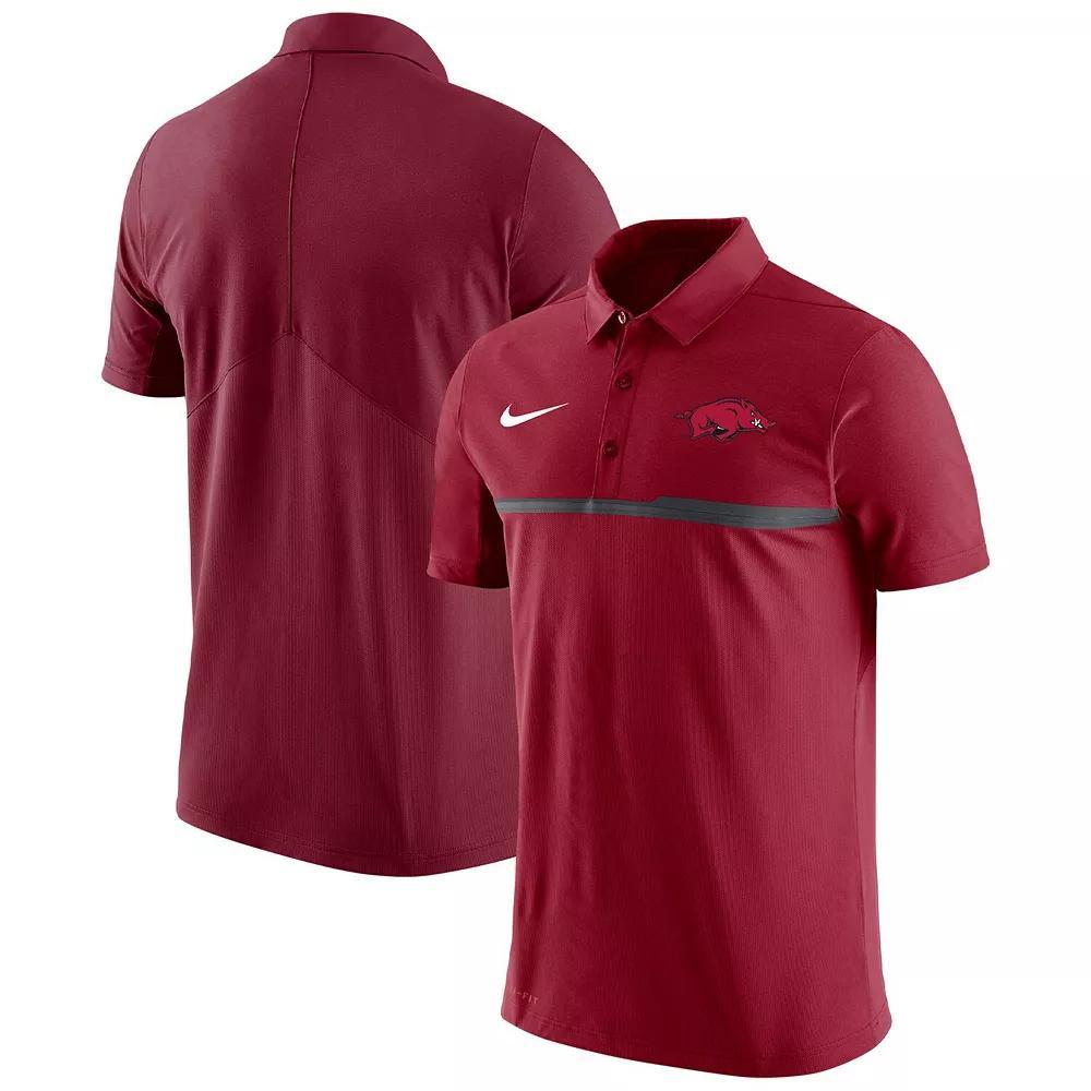 Men's Nike Crimson Alabama Crimson Tide Coaches Performance Polo, Size: Medium, Red Product Image
