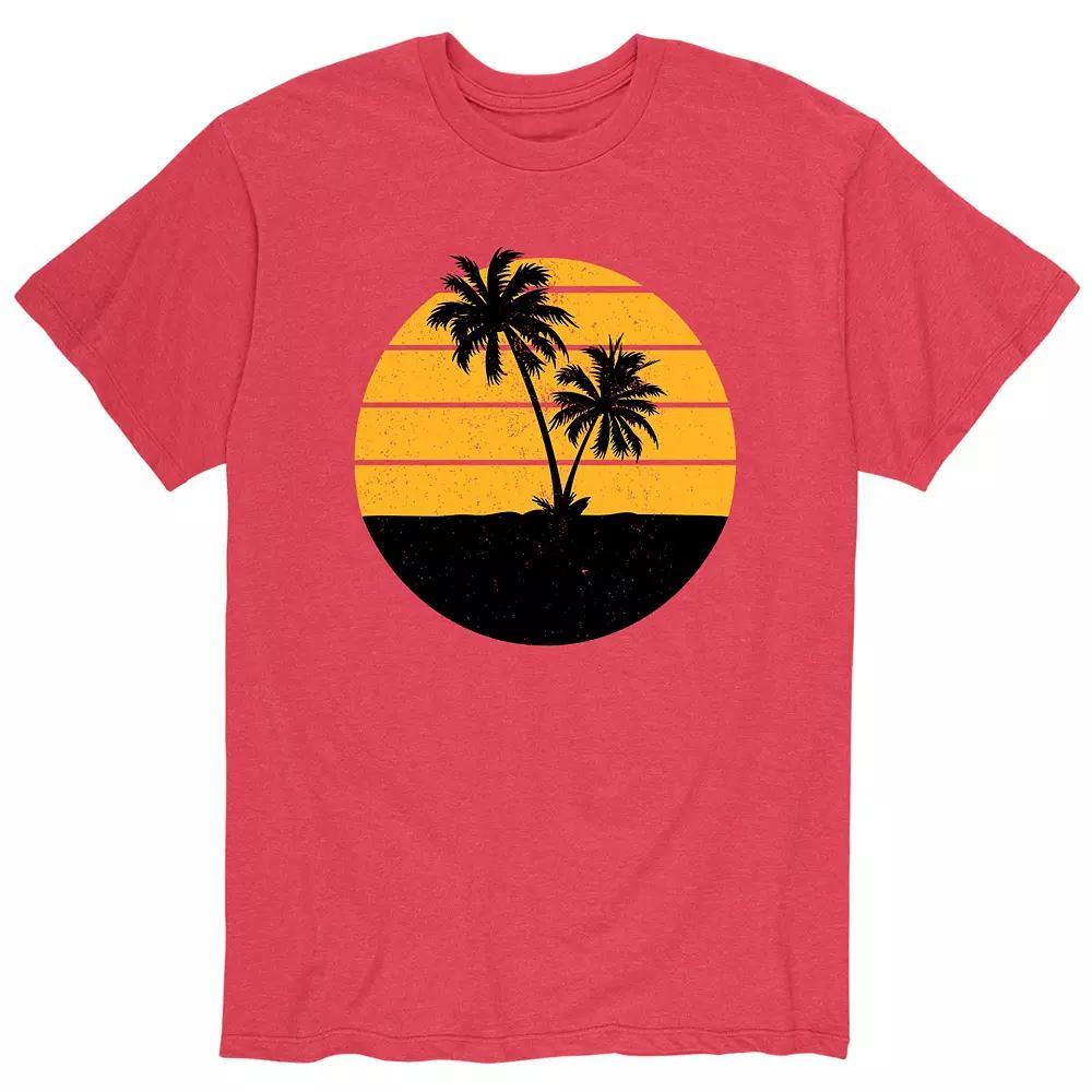 Mens Palm Tree Silhouette Tee Product Image