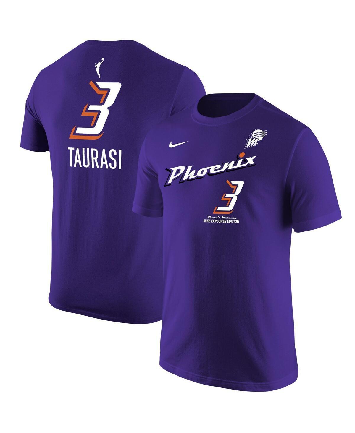 Men's Nike Diana Taurasi Purple Phoenix Mercury Explorer Edition Name & Number T-Shirt, Size: Medium, Wnb Purple Product Image