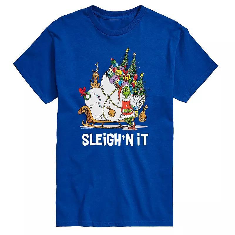 Big & Tall Dr. Seuss Sleighn It Tee, Mens Product Image
