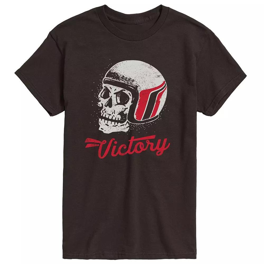 Men's Victory Skull Helmet Tee, Size: XXL, Black Product Image