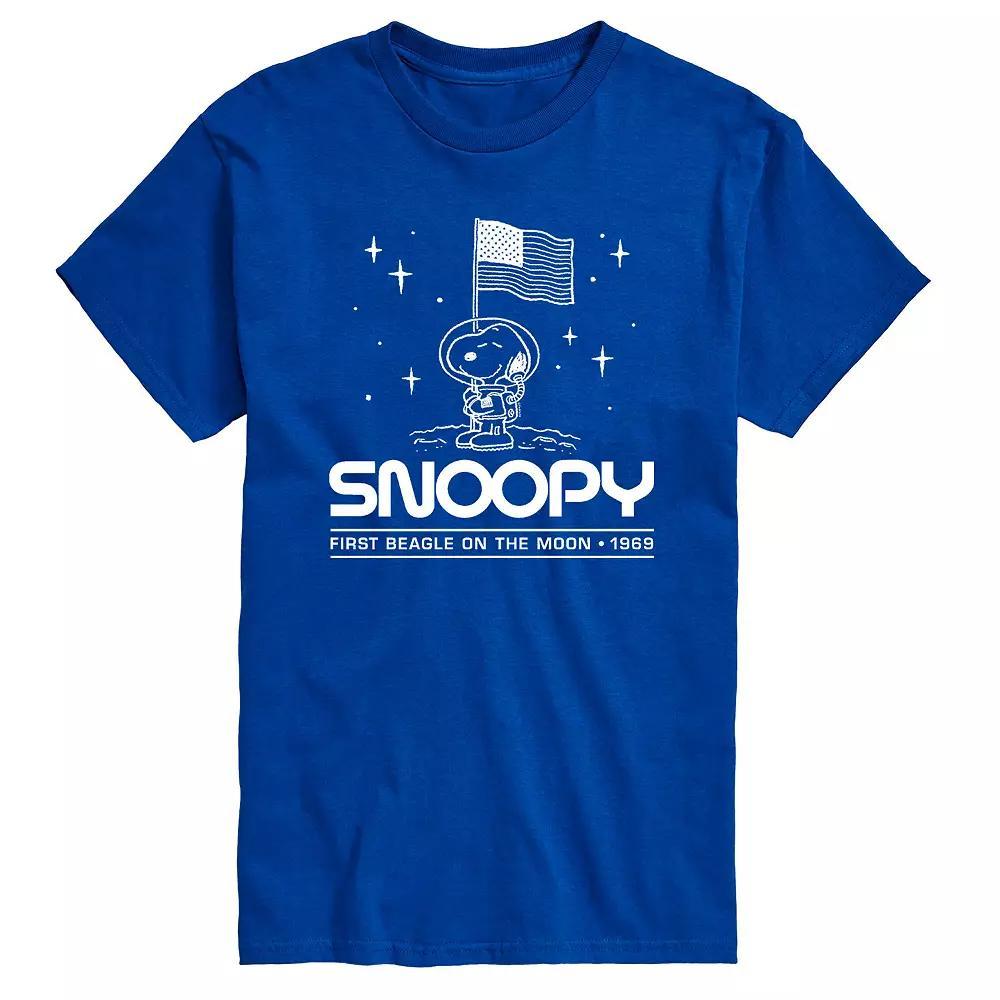 Mens Peanuts First Beagle In Space Tee Product Image