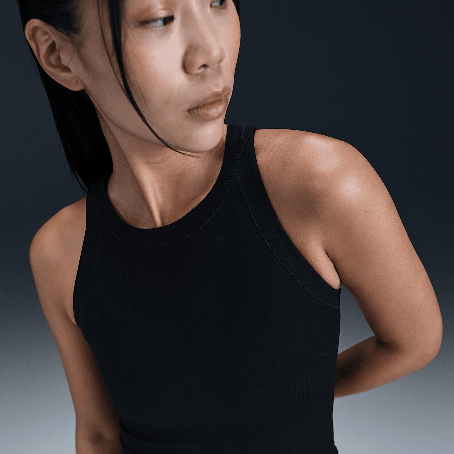 Nike Zenvy Rib Women's Dri-FIT Tank Top Product Image