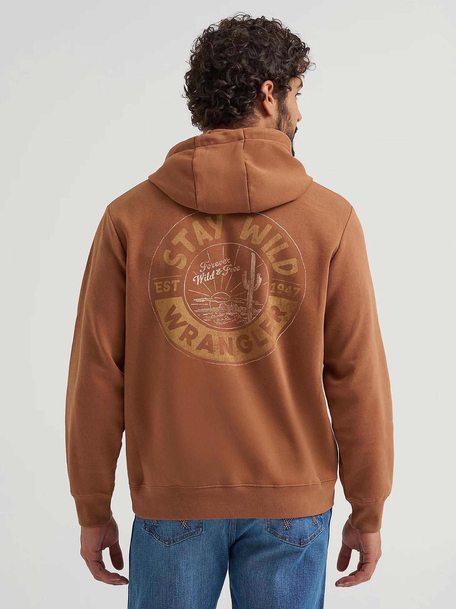 Men's Desert Logo Graphic Hoodie in Rawhide Product Image