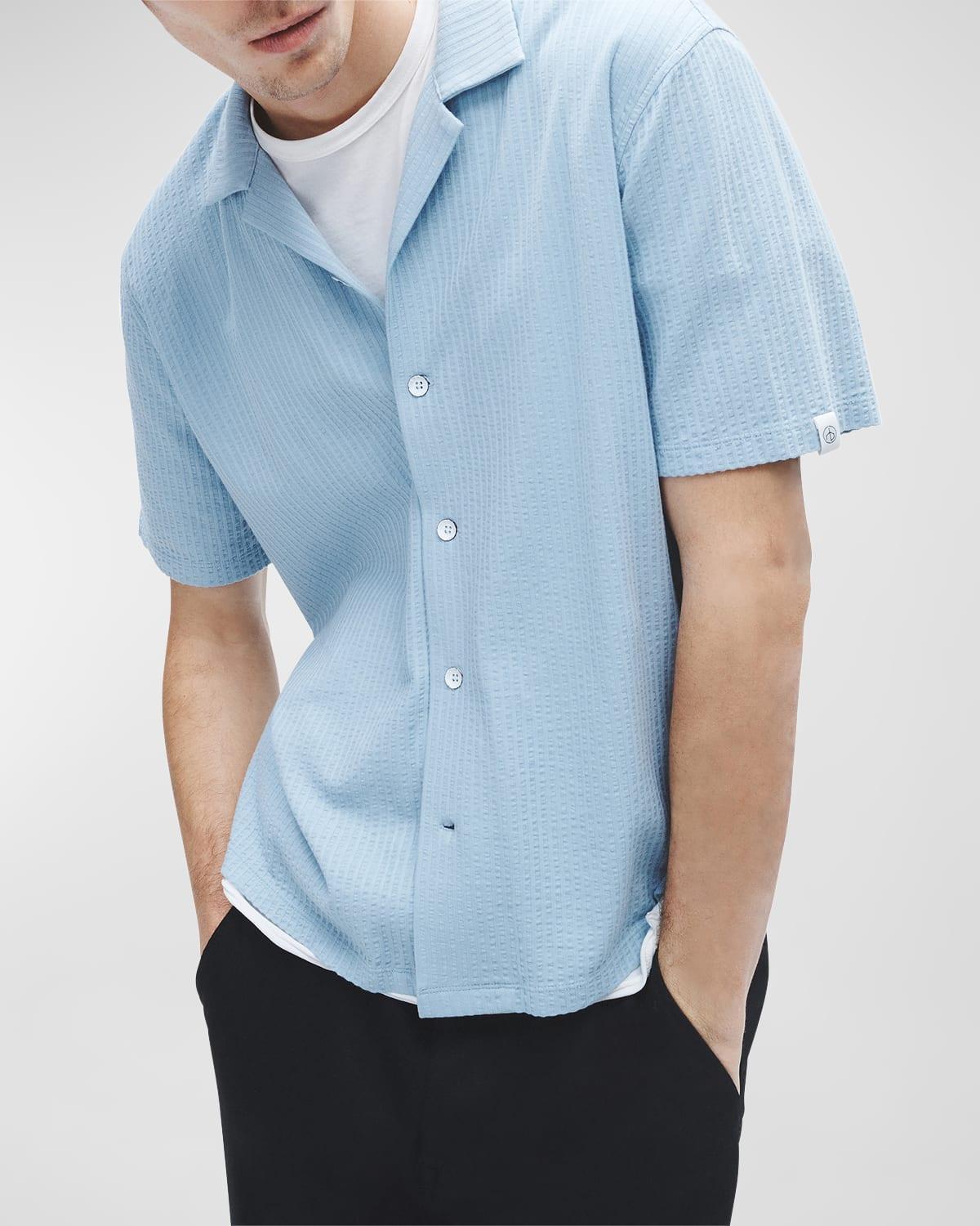 Mens Avery Cotton Gauze Short-Sleeve Shirt Product Image