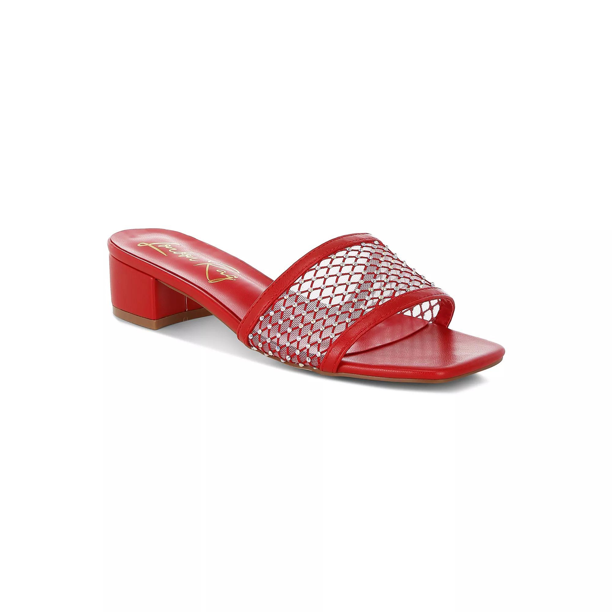 London Rag Kenzia Women's Sandals, Size: 8.5, Red Product Image