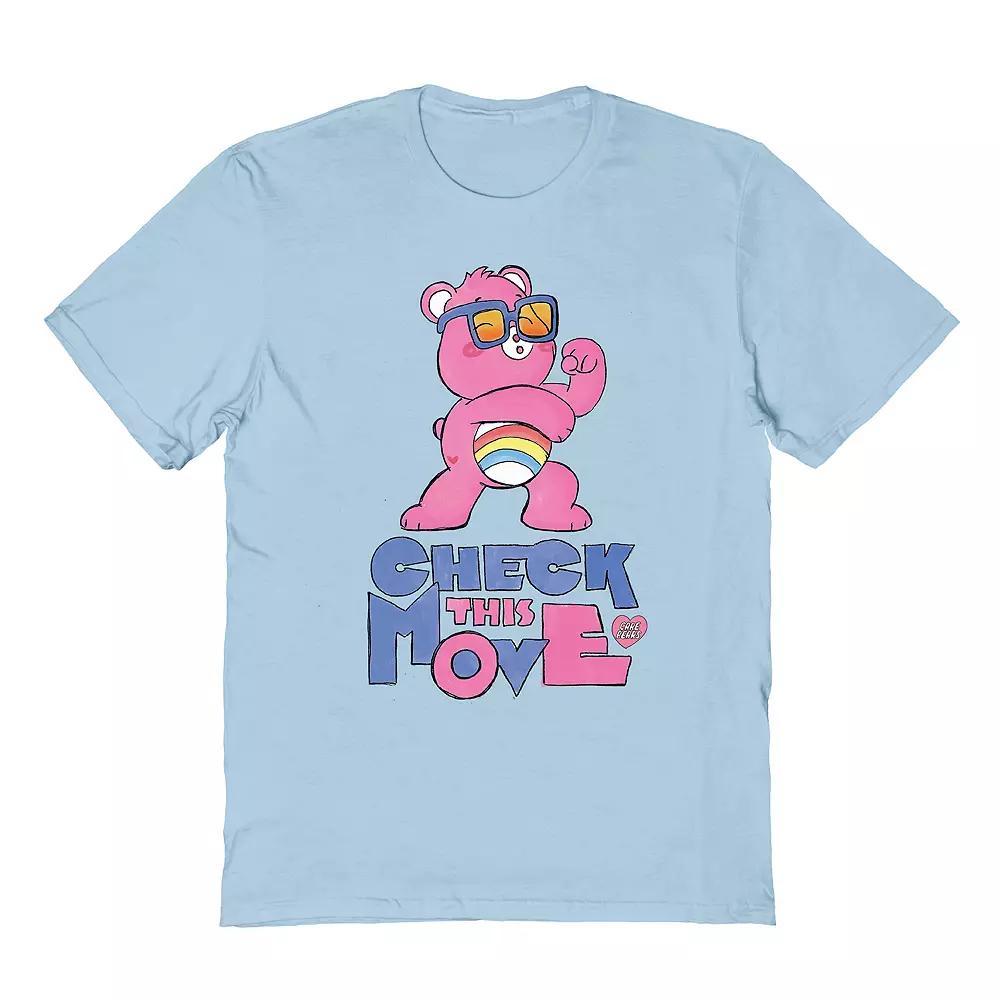 Men's Care Bear T-Shirt, Size: Medium, Light Blue Product Image
