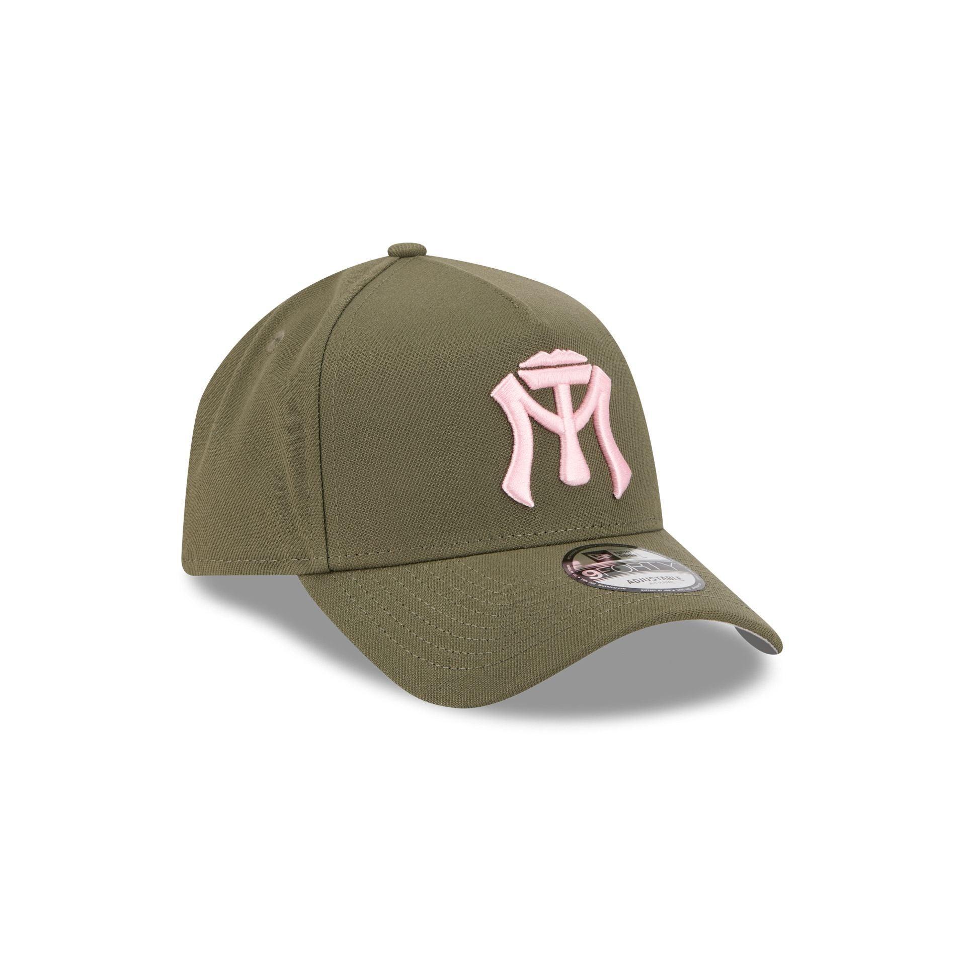 Sultanes de Monterrey Olive 9FORTY A-Frame Snapback Hat Male Product Image