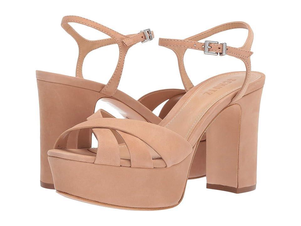 Keefa Metallic Leather Platform Sandals Product Image