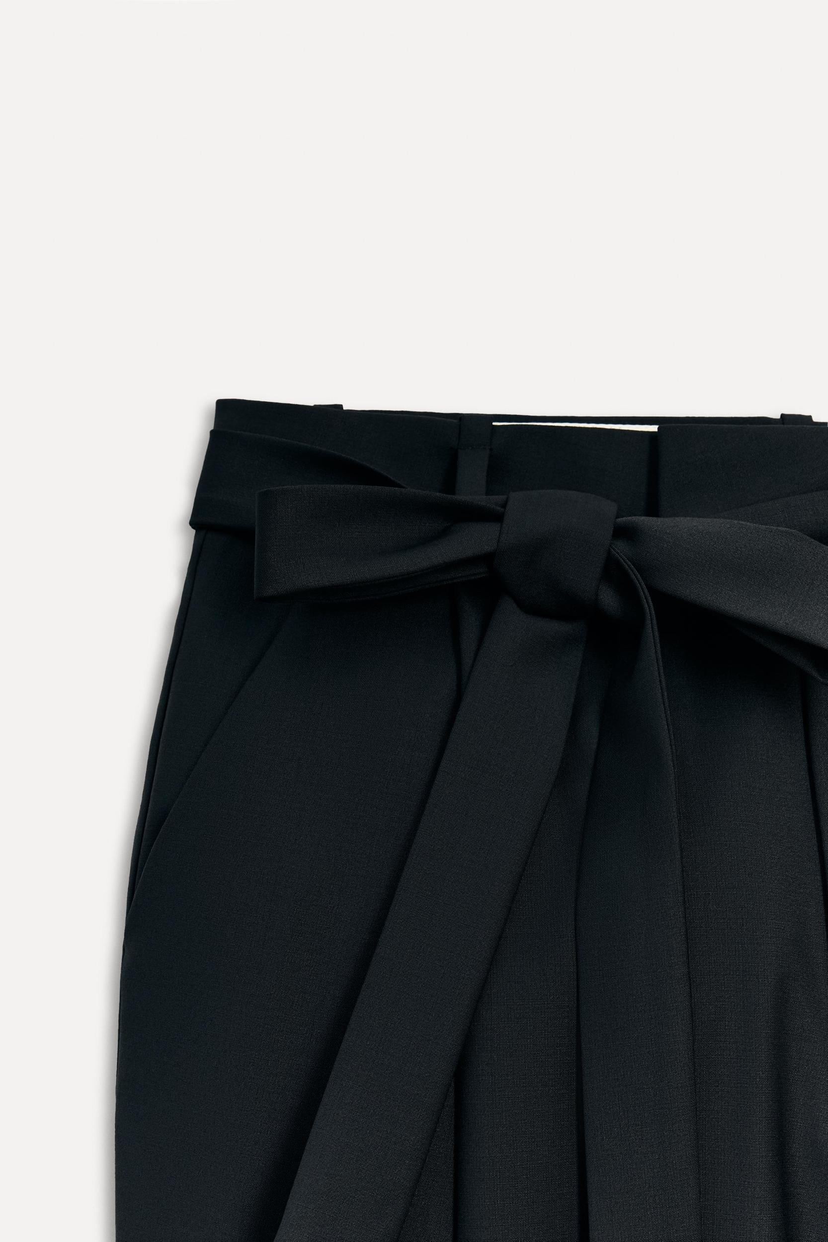 50TH ANNIVERSARY WOOL BLEND BELTED PANTS Product Image
