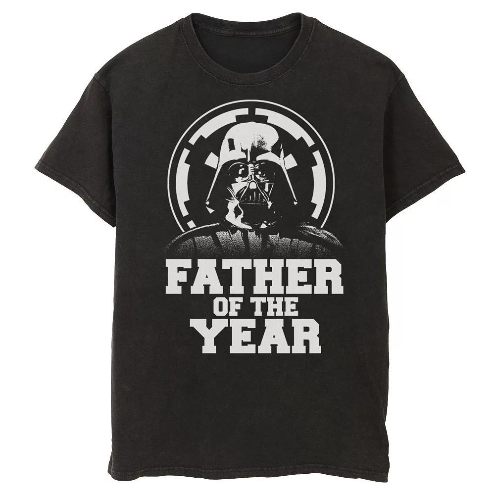Men's Star Wars Vader Empire Father of the Year Graphic Tee, Size: Medium, Black Product Image