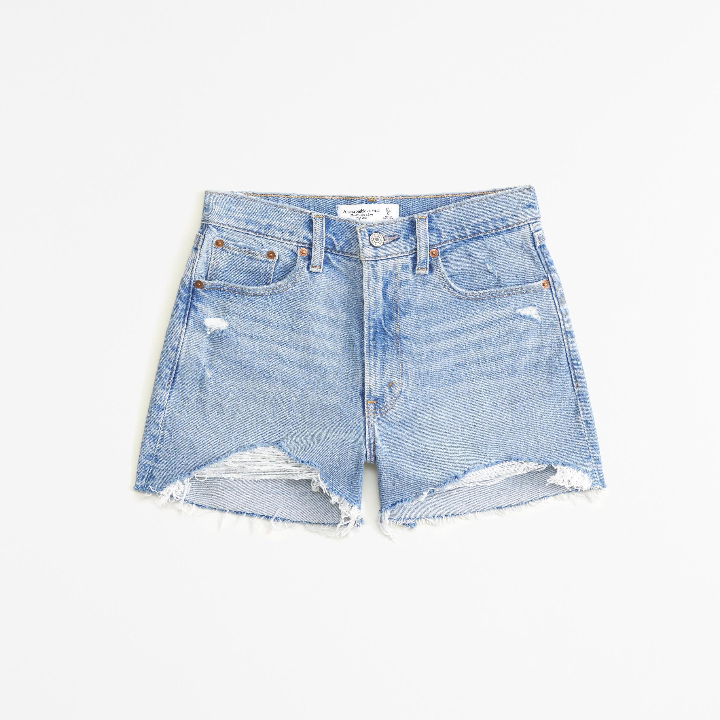 High Rise 4" Mom Short Product Image