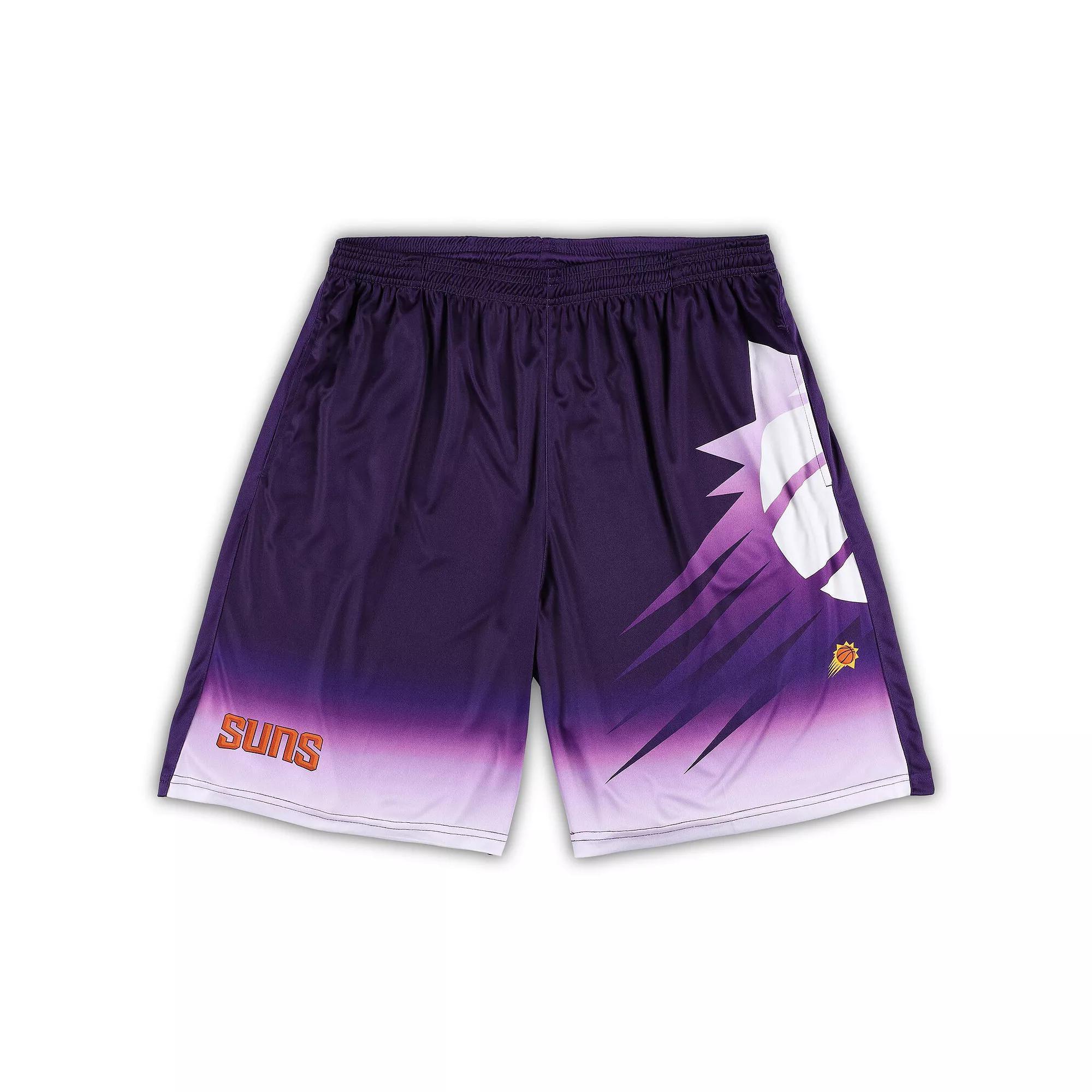 Men's Fanatics Branded Purple Phoenix Suns Big & Tall Graphic Shorts, Size: XLT, Phx Purple Product Image
