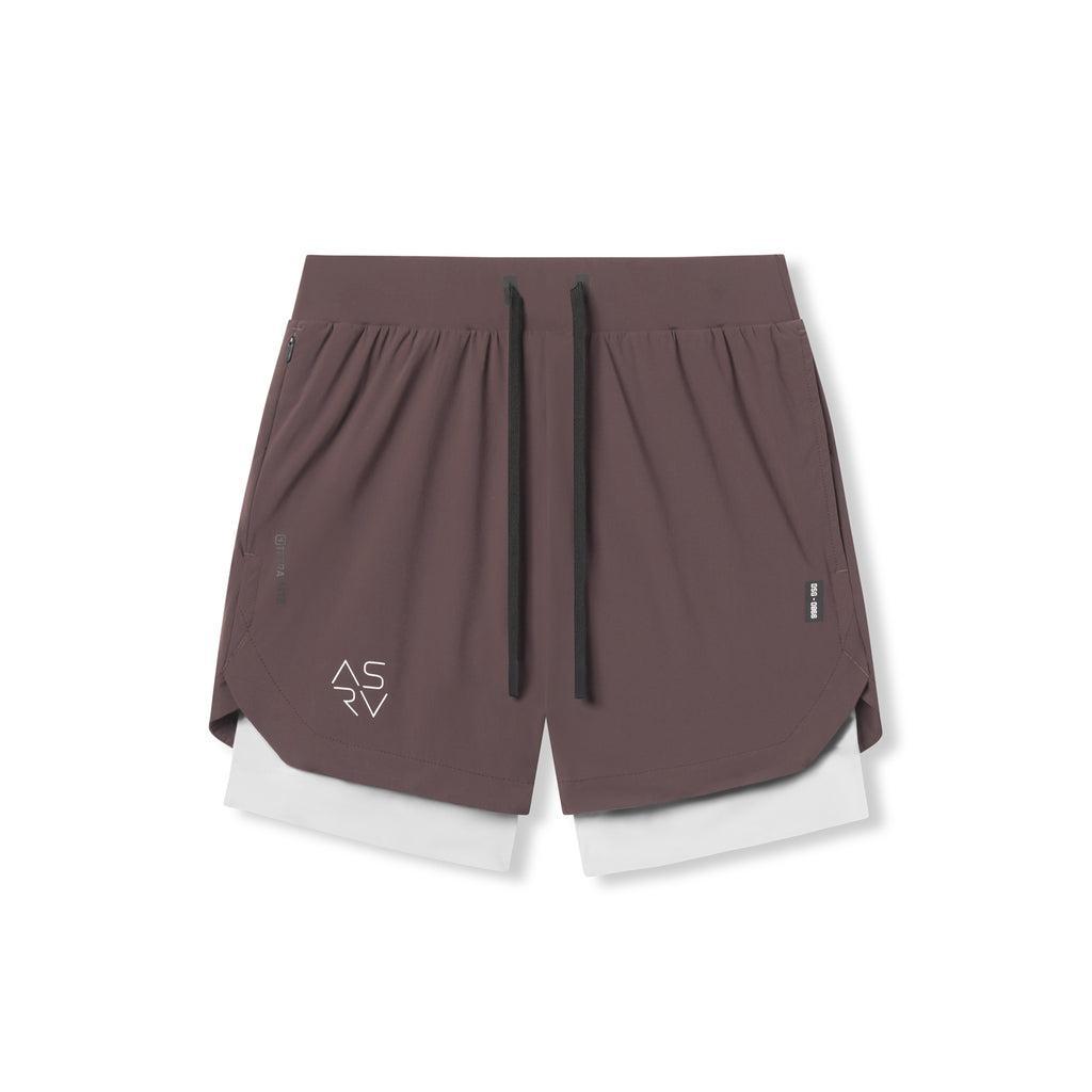 0866. Tetra-Lite® 7" Liner Short - Nightshade "Cyber"/White Product Image