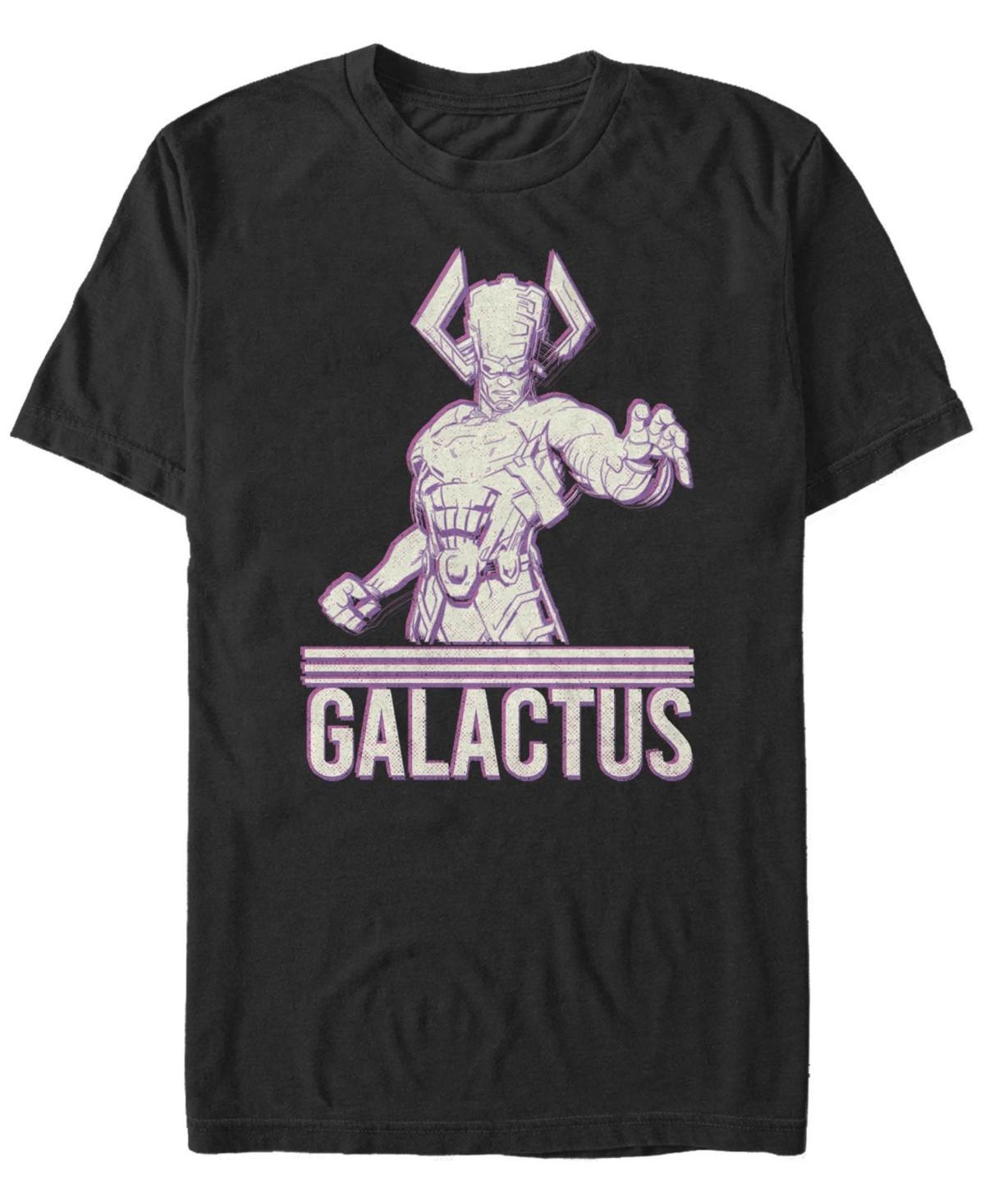 Men's Marvel Galactus 3D Purple Portrait Tee, Size: XL, Black Product Image