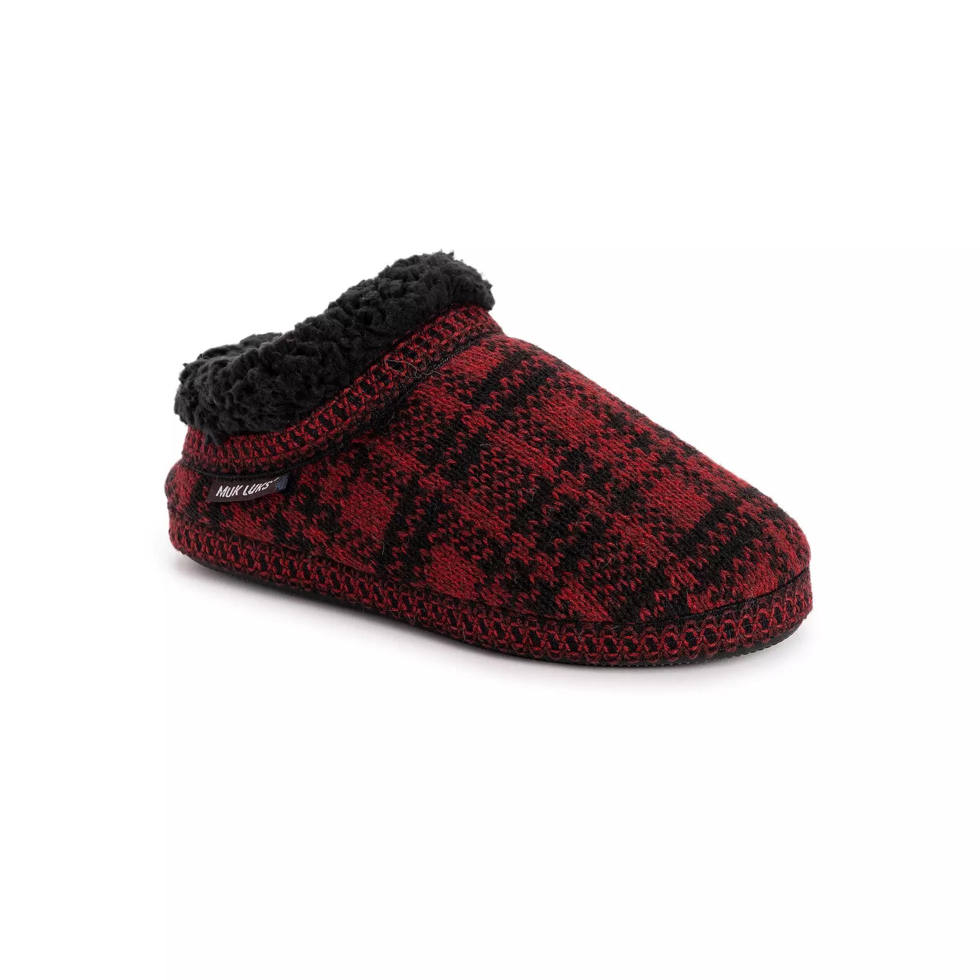 MUK LUKS Colette Women's Bootie Slippers, Size: Small, Multi Stripes Product Image