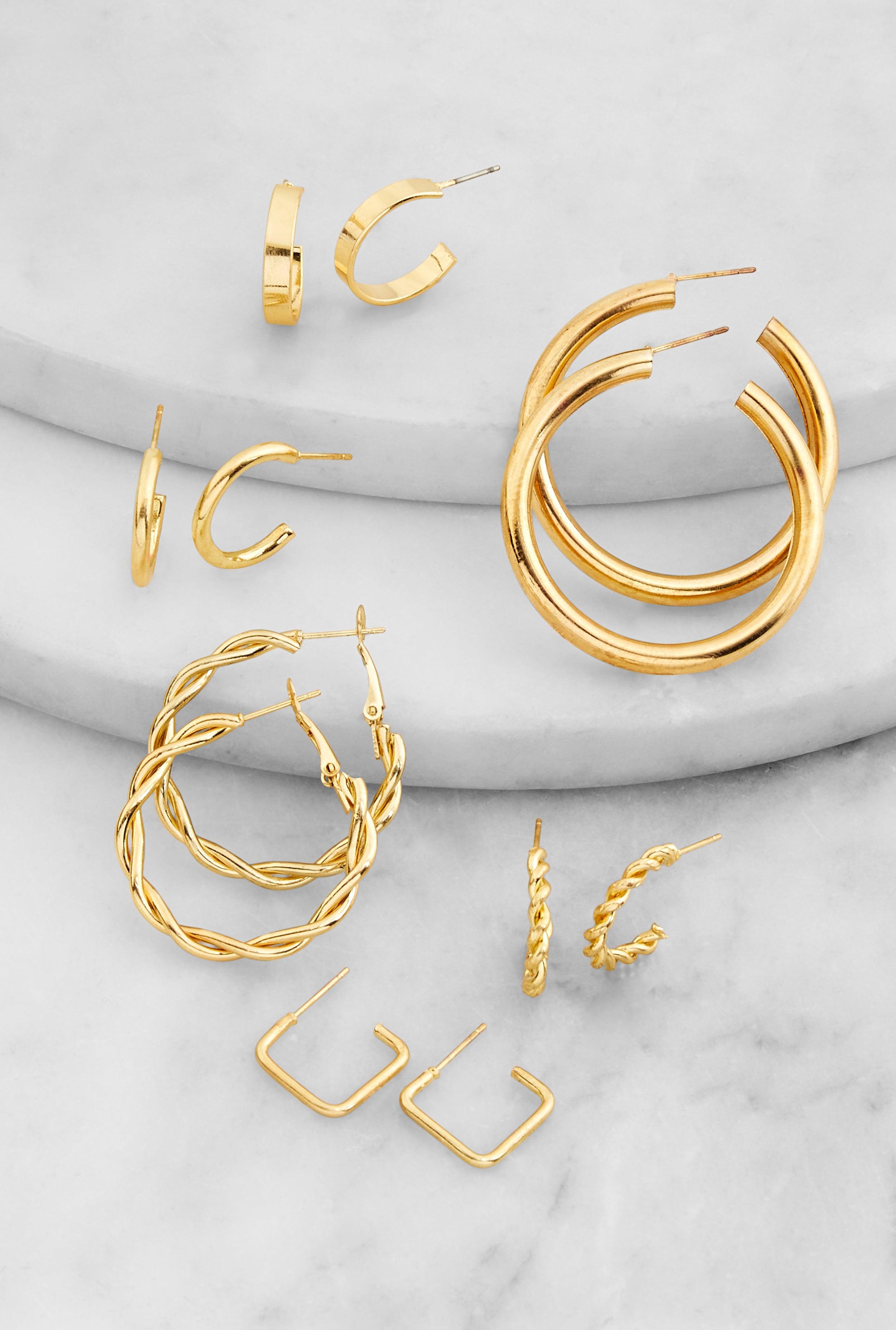 Pave Teardrop Dangle Earrings Female Product Image