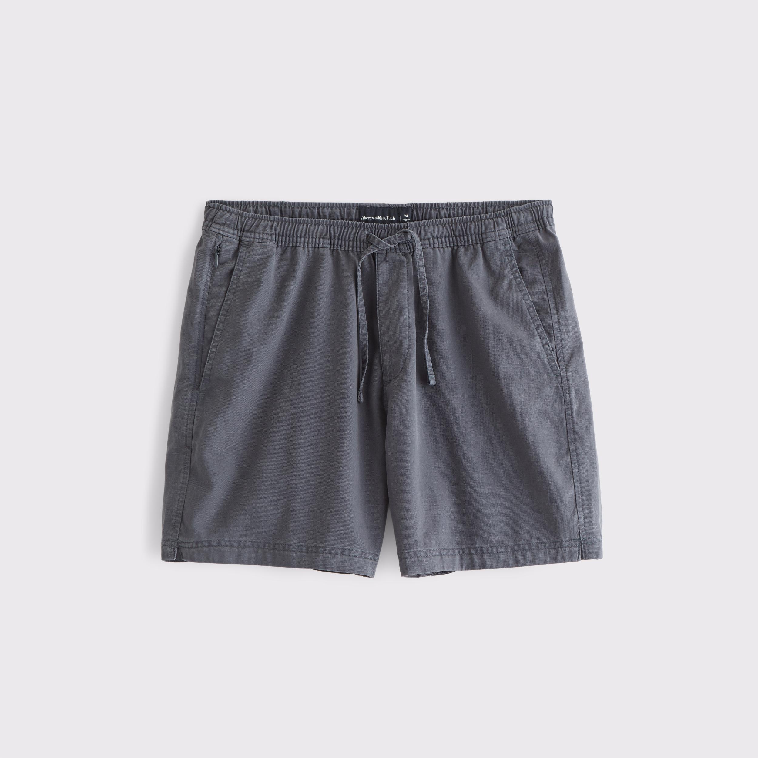 Cotton-Blend Pull-On Short Product Image