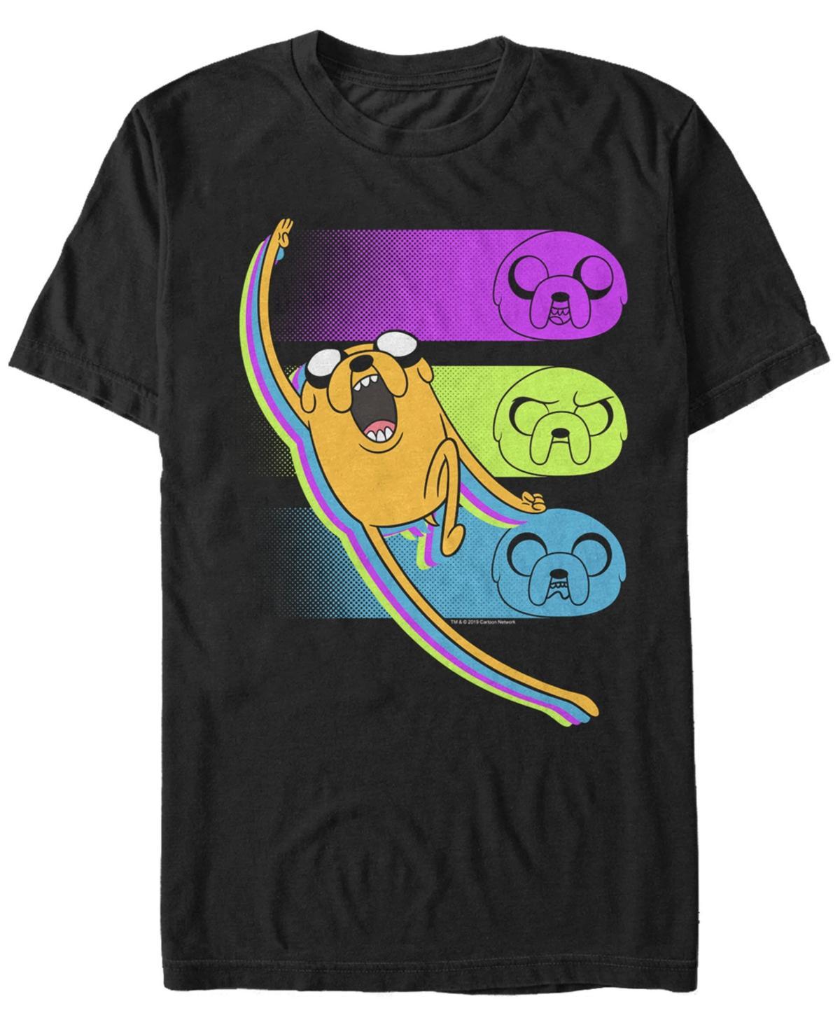 Men's CN Adventure Time Jake Emotions Tee, Size: XL, Red Product Image