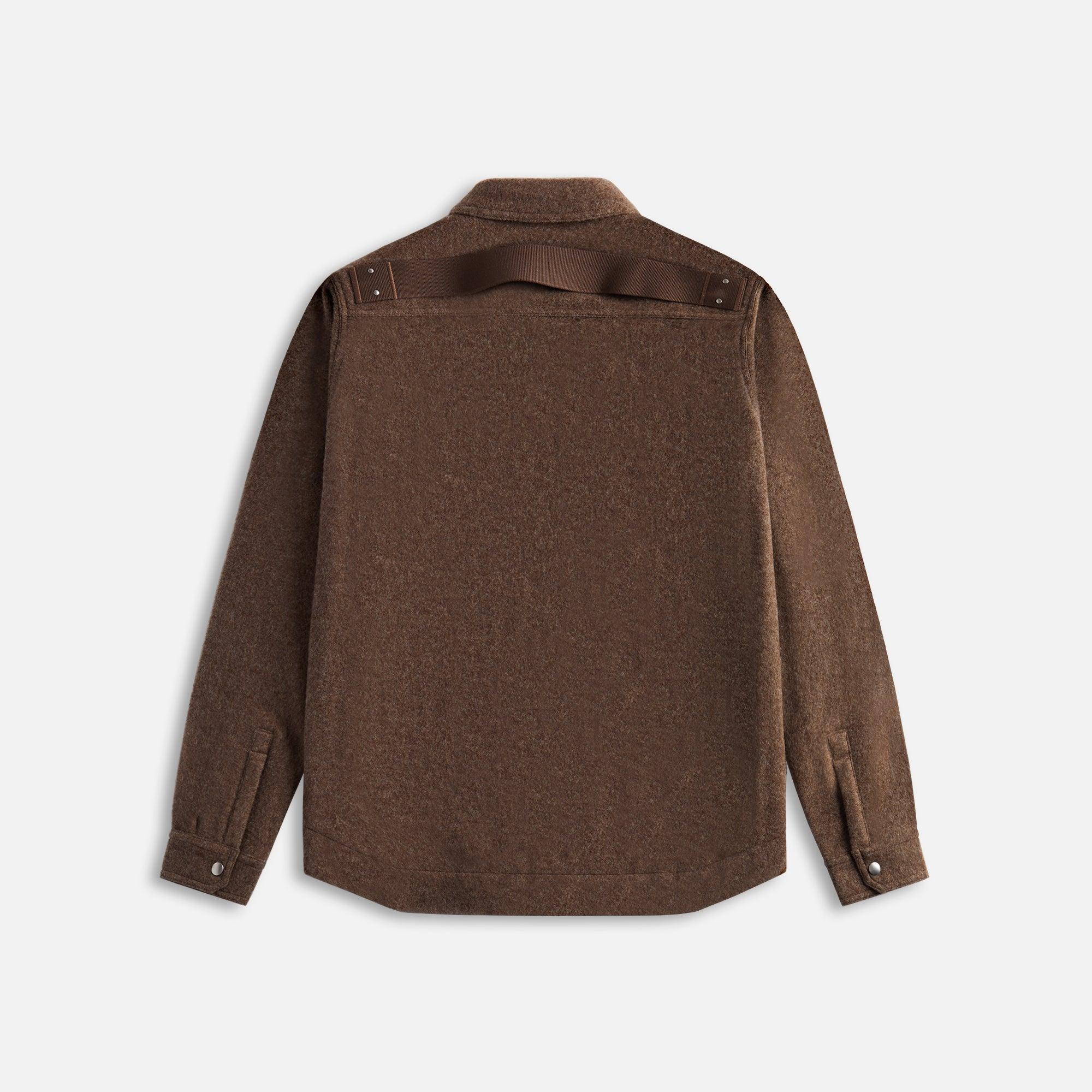 Rick Owens Outershirt - Fawn Male Product Image