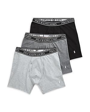 Polo Ralph Lauren Stretch Cotton Boxer Briefs - Pack of 3 Product Image