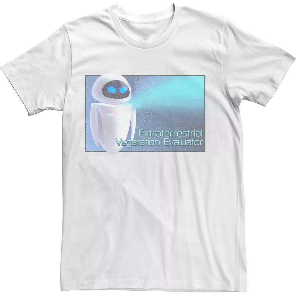 Men's Wall-E Veggie Evaluator Poster Tee, Size: 3XL, White Product Image