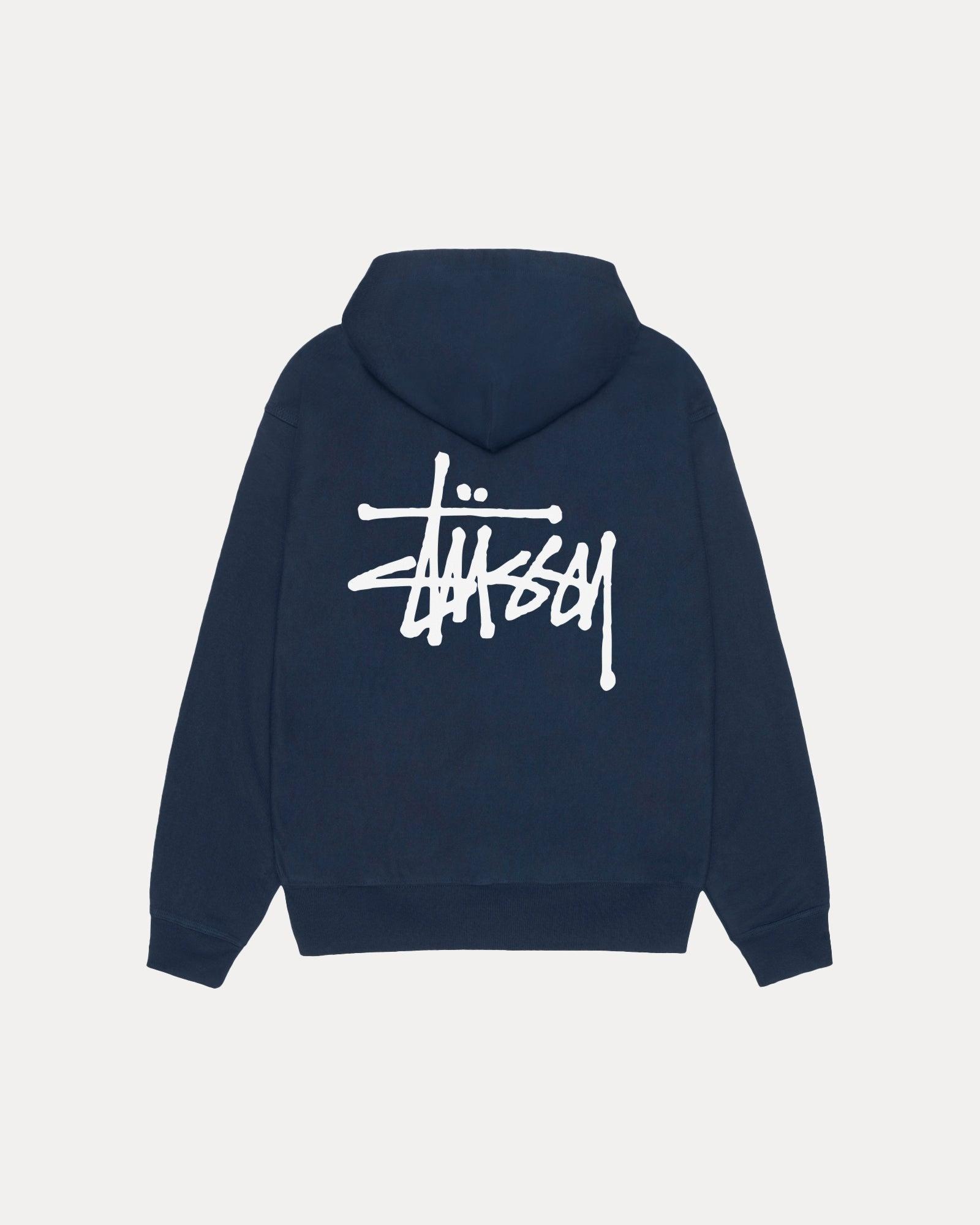 BASIC STÜSSY ZIP HOODIE Male Product Image
