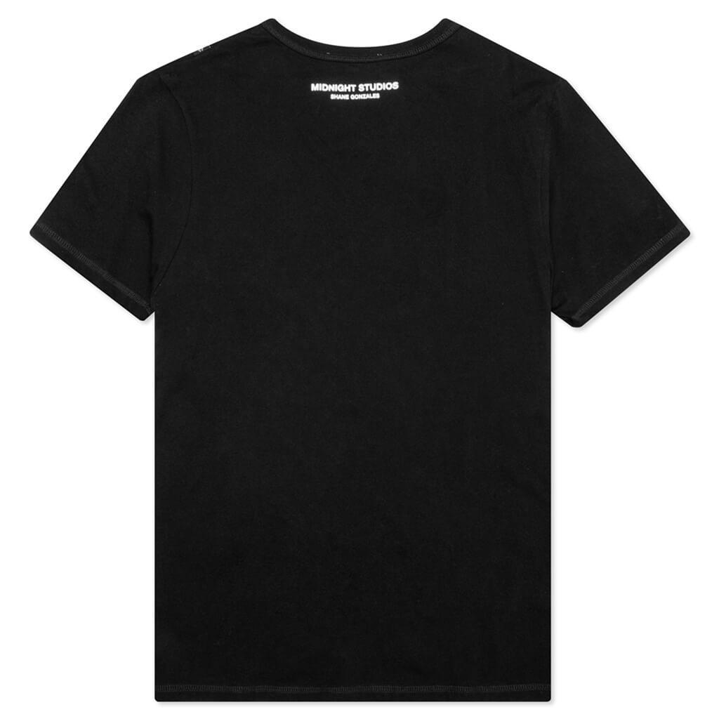 Candy Darling Applique T-Shirt - Black Male Product Image