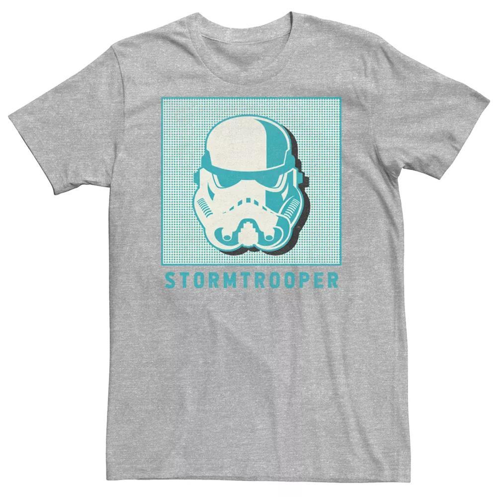 Men's Star Wars Stormtrooper Pop Art Tee, Size: XXL, Athletic Grey Product Image