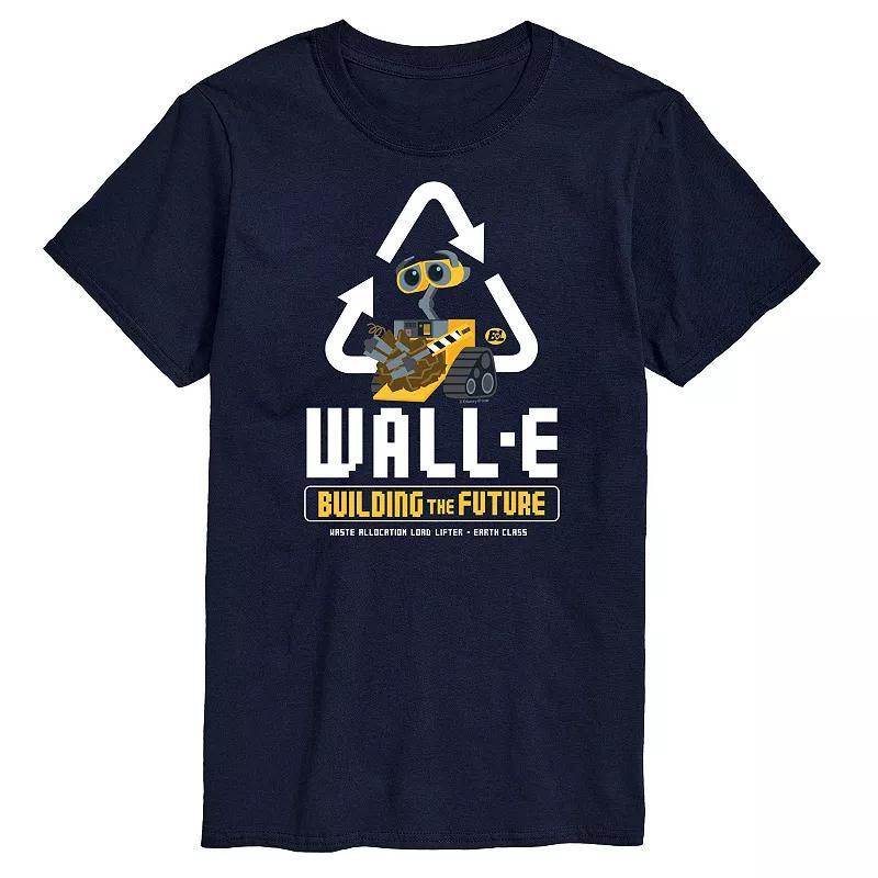 Disney's Wall-E Big & Tall Recycle Graphic Tee, Men's, Size: 4XB, Blue Product Image