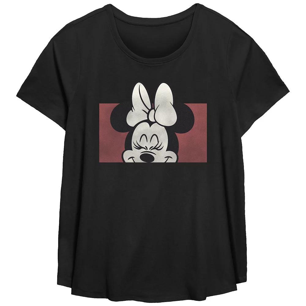 Plus Size Garfield Best Mom Scoop Hem Flowy Graphic Tee, Women's, Size: 2XL, Black Product Image