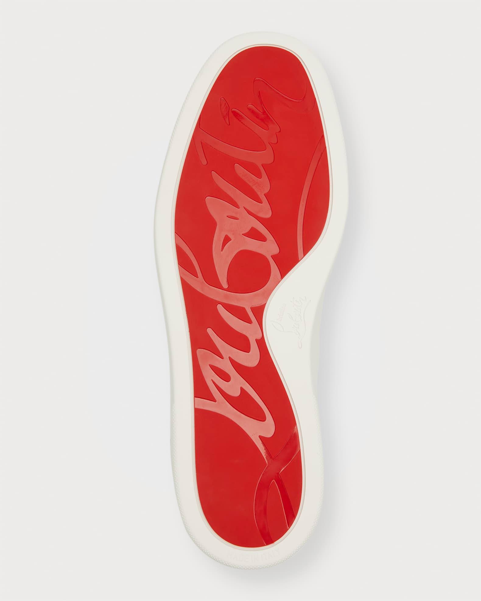 Men's Louis Junior Leather Red Sole Sneakers Product Image